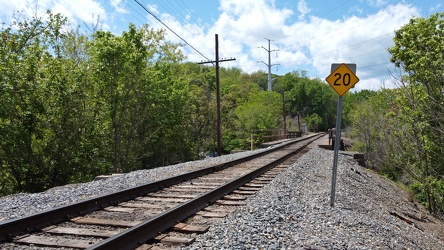 Buckingham Branch track in downtown Staunton [04]