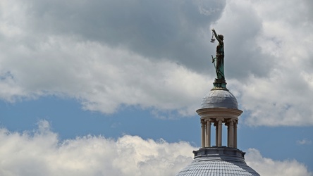 Statue on the Augusta County Courthouse [15]