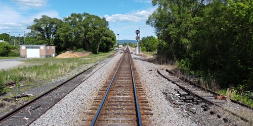 Norfolk Southern track through Stuarts Draft, Virginia [01]