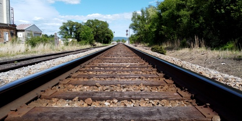 Norfolk Southern track through Stuarts Draft, Virginia [03]