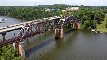 US Route 1 and CSX bridges over the Occoquan River [01]