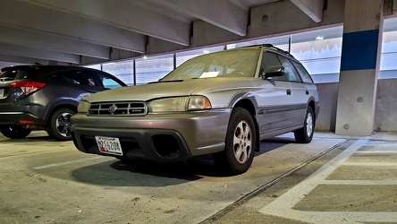 Abandoned Subaru Outback at Target [02]