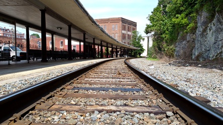 Buckingham Branch track in downtown Staunton [06]