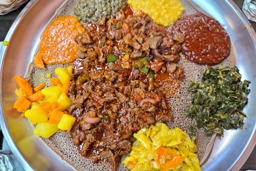 Dinner at Enatye Ethiopian Restaurant