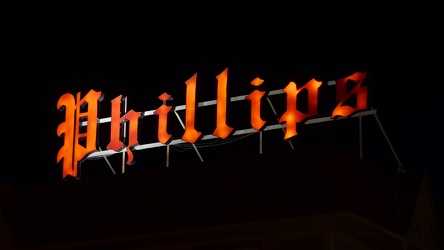 Sign for Phillips Crab House