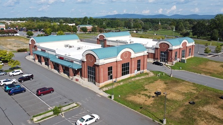 Retail buildings in Kohl's shopping center in Charlottesville, Virginia