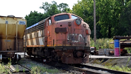 Former Canadian National locomotive 9177