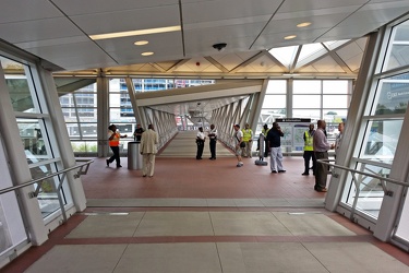 Pedestrian bridge over the Dulles Toll Road at Wiehle-Reston East station [02]