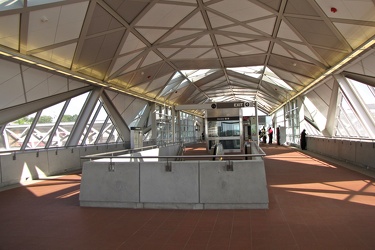 Mezzanine at Greensboro station