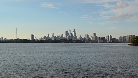 Philadelphia skyline from Camden