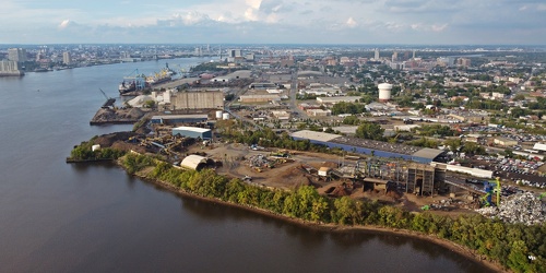 Industrial waterfront in Camden, New Jersey [02]