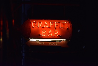 Sign for Graffiti Bar [02]