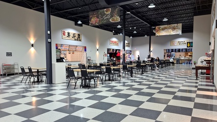 Food court at K Market