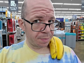 Banana selfie