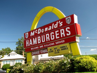 Vintage McDonald's sign in Magnolia, New Jersey [05]