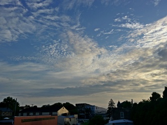 Sky over downtown Westminster