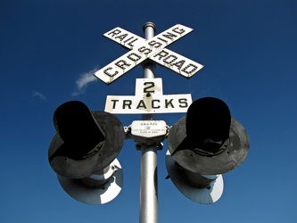 Railroad signal with button copy [04]