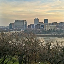 Rosslyn from Georgetown University Library