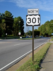 Reassurance marker for US 301 northbound [03]