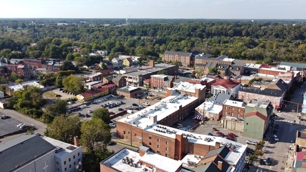 Aerial view of downtown Petersburg, Virginia [03]