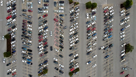 Parking lot at the Walmart in Colonial Heights, Virginia [01]