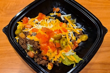 Burrito bowl from Sheetz