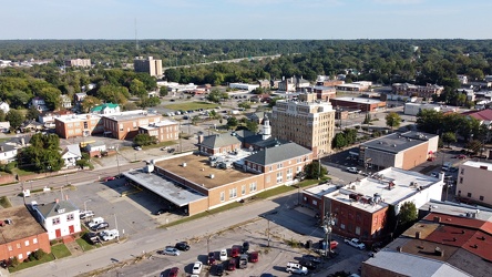 Aerial view of downtown Petersburg, Virginia [01]