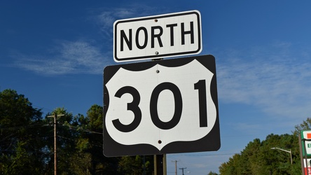 Reassurance marker for US 301 northbound [01]