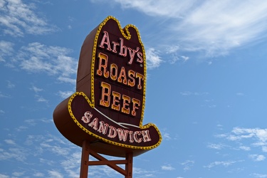 Vintage Arby's sign in Colonial Heights, Virginia [03]