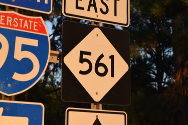 Shield for North Carolina 561 near Enfield