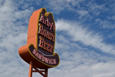 Vintage Arby's sign in Colonial Heights, Virginia [07]