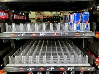 Drink cooler at Sheetz in Goldsboro, North Carolina [01]