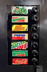 Soda selection at Goldsboro Harley-Davidson