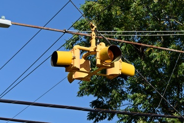 Flashing signal at North Church Street and East College Street [02]