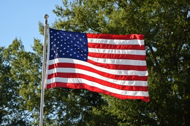 Flag at Mt. Olive Fire Department [01]