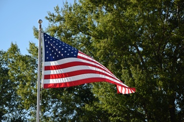 Flag at Mt. Olive Fire Department [02]