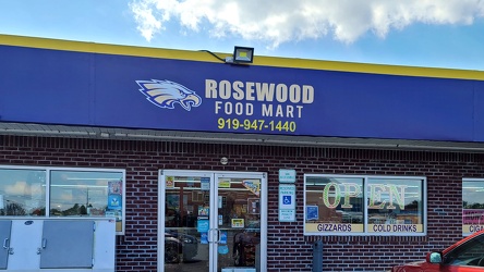 Philadelphia Eagles logo at Rosewood Food Mart