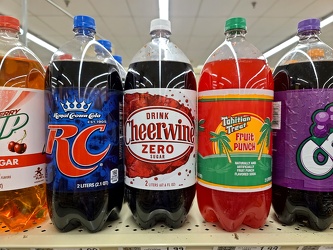 Soft drinks at Food Lion in New Bern