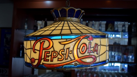 Pepsi-Cola light fixture [01]