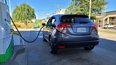 Fueling in Roanoke Rapids, North Carolina