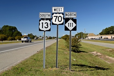 Reassurance markers for US 13, US 70, and NC 111 [02]