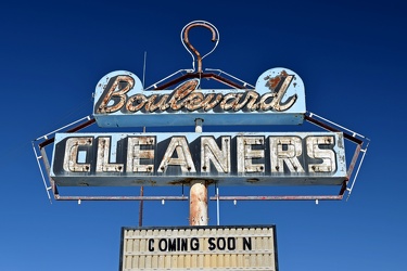 Sign for Boulevard Cleaners [02]