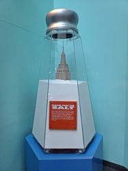 Salt shaker display at Nauticus