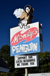 Sign for Monty's Penguin