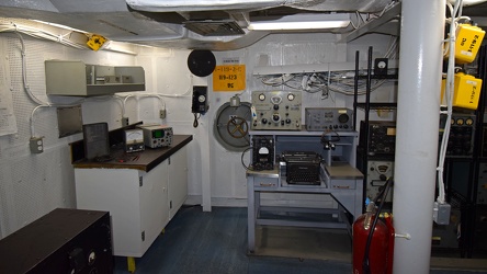 Message Processing Center on USS Wisconsin [03]