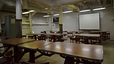 Crew mess on USS Wisconsin