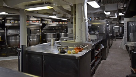 Kitchen on USS Wisconsin [01]