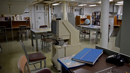 Library on the USS Wisconsin