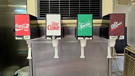 Soda fountain on USS Wisconsin [02]