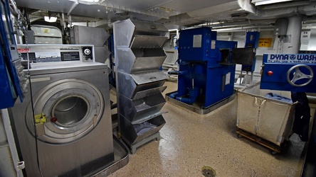 Laundry facility on the USS Wisconsin [02]